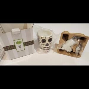 Calavera Day of The Dead Scentsy Mini Warmer Wall Plug In Night Light NO COVER
